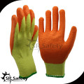 SRSAFETY Gants de polyester Latex Crinkle à prix raisonnable Fabricant Chine